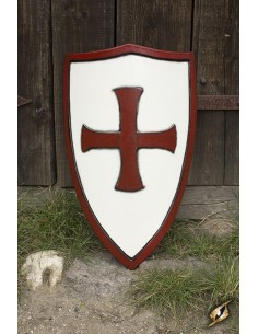 Escudo Templario - Red/White